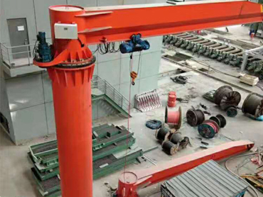 360 -kraadine rotatsioon Jib kraana