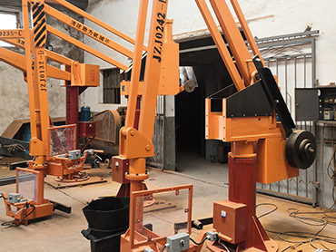 Tööstusliku manipulaatori omadused