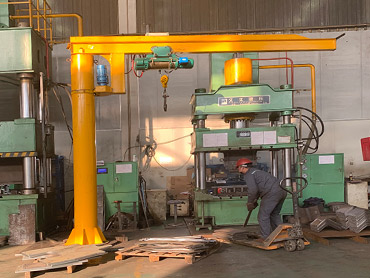 Cantilever kraani paigaldamise meetod