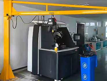 Kolonni tüüp elektri pöörlev jib kraan